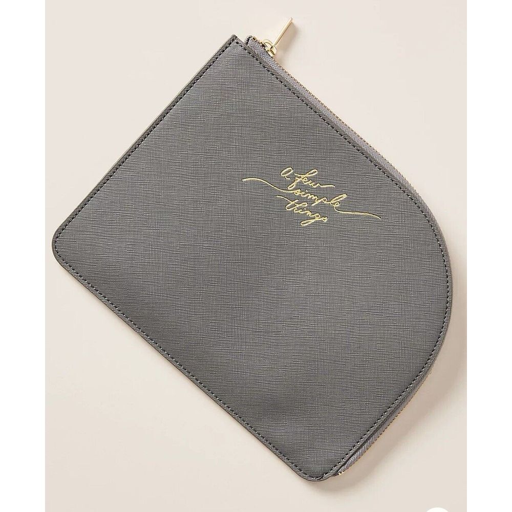 Anthropologie Luna Monochrome Commuter Clutch Pouch Bag NWT - Picture 1 of 8